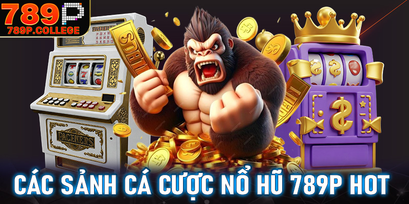 Cập nhật các sảnh cá cược nổ hũ 789P hot nhất hiện nay